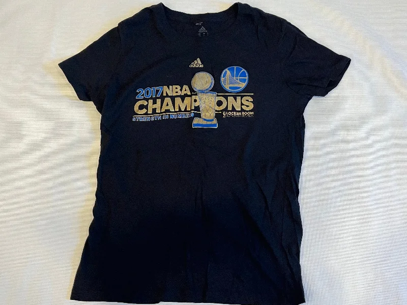 ADIDAS Golden State Warriors Women Short Sleeve Black Shirt size Small Satin Fabric Silk Fabric Chiffon Fabric ADIDAS Golden State Warriors Women Short Sleeve Black Shirt size Small Satin Fabric Silk Fabric Chiffon Fabric