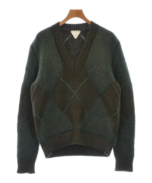 BOTTEGA VENETA Sweaters Cable Knit Ribbed Knit Lace Knit