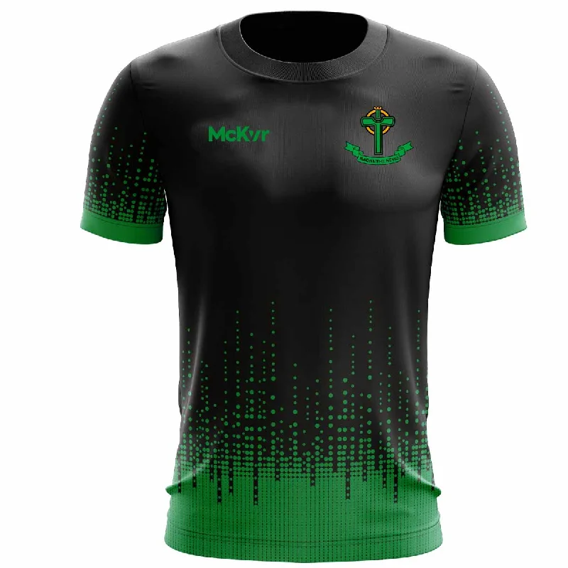 Mc Keever Nemo Rangers GAA Training Dots Jersey - Adult - Black/Green Player Fit Trendy Jersey Shirt Mc Keever Nemo Rangers GAA Training Dots Jersey - Adult - Black/Green Player Fit Trendy Jersey Shirt