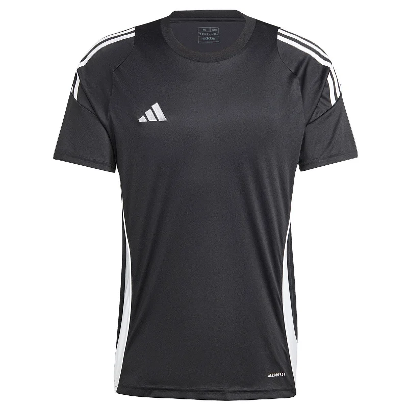 adidas Tiro 24 Jersey - Adult - Black Ruby Red Jersey Shirt