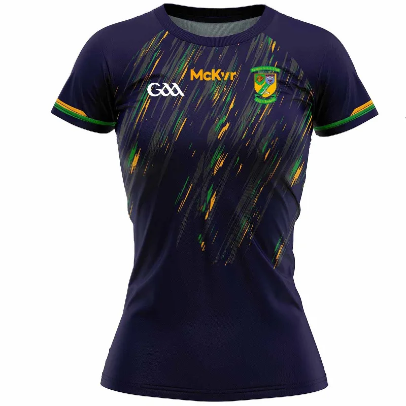 Mc Keever Faughs GAA Training Jersey - Womens - Navy Design 4 Long Sleeve Jersey Tee Mc Keever Faughs GAA Training Jersey - Womens - Navy Design 4 Long Sleeve Jersey Tee