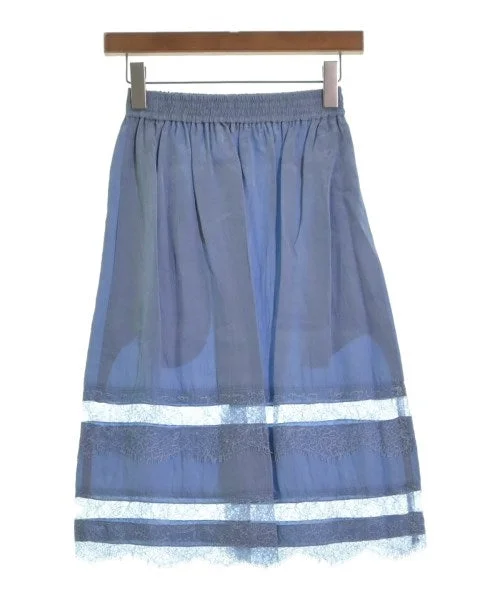 NINA RICCI Knee length skirts corduroy skirt durable