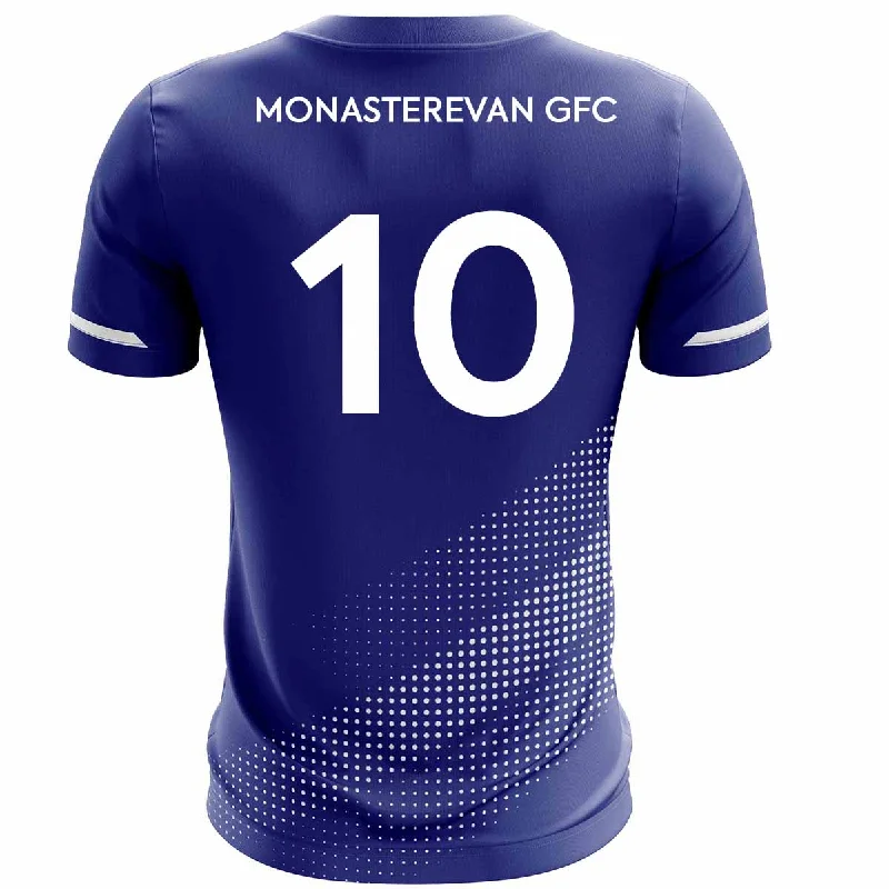 Mc Keever Monasterevan GFC Numbered Playing Jersey 2 - Adult - Royal Player Fit Party Jersey Tee Mc Keever Monasterevan GFC Numbered Playing Jersey 2 - Adult - Royal Player Fit Party Jersey Tee