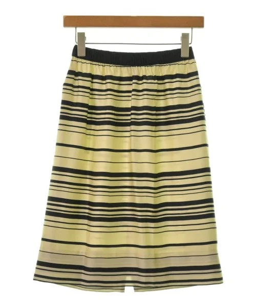 DRIES VAN NOTEN Knee length skirts chiffon skirt delicate