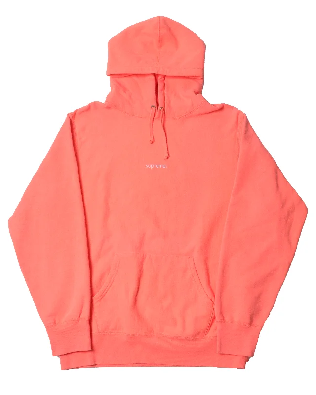 Trademark Logo Hoodie Hoodie with Drop Shoulder Relaxed Streetwear