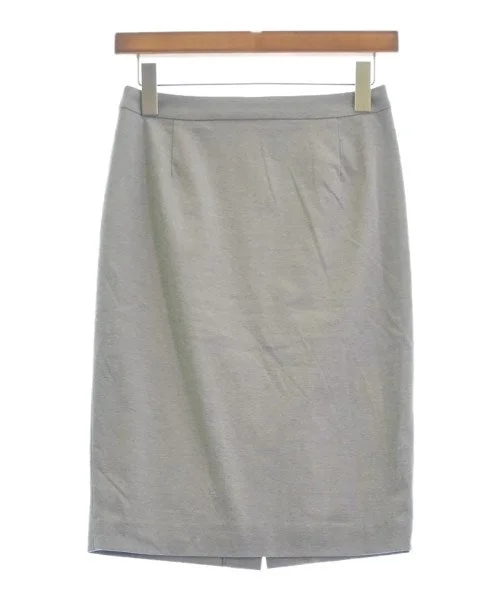 UNTITLED Knee length skirts linen skirt natural