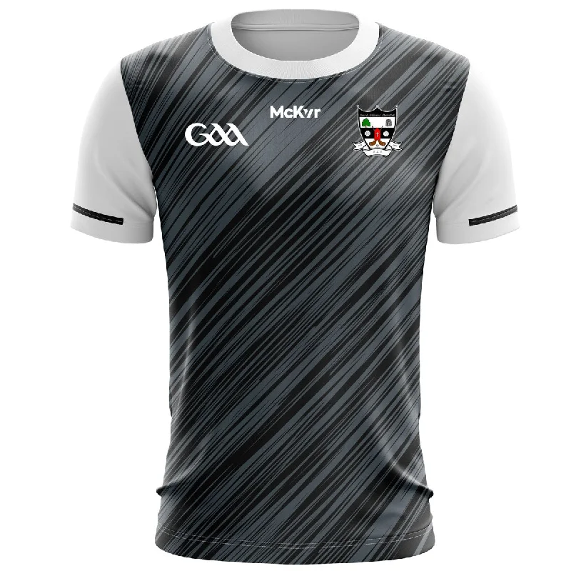 Mc Keever St Oliver Plunketts Cork GAA Training Jersey 3 - Adult - Grey/Black Polka Dot Jersey Shirt Mc Keever St Oliver Plunketts Cork GAA Training Jersey 3 - Adult - Grey/Black Polka Dot Jersey Shirt