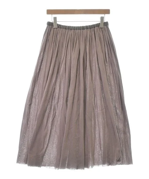 ADIEU TRISTESSE Long/Maxi length skirts velvet skirt plush