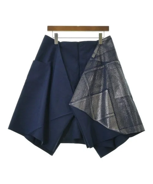 ISSEY MIYAKE Knee length skirts denim skirt classic