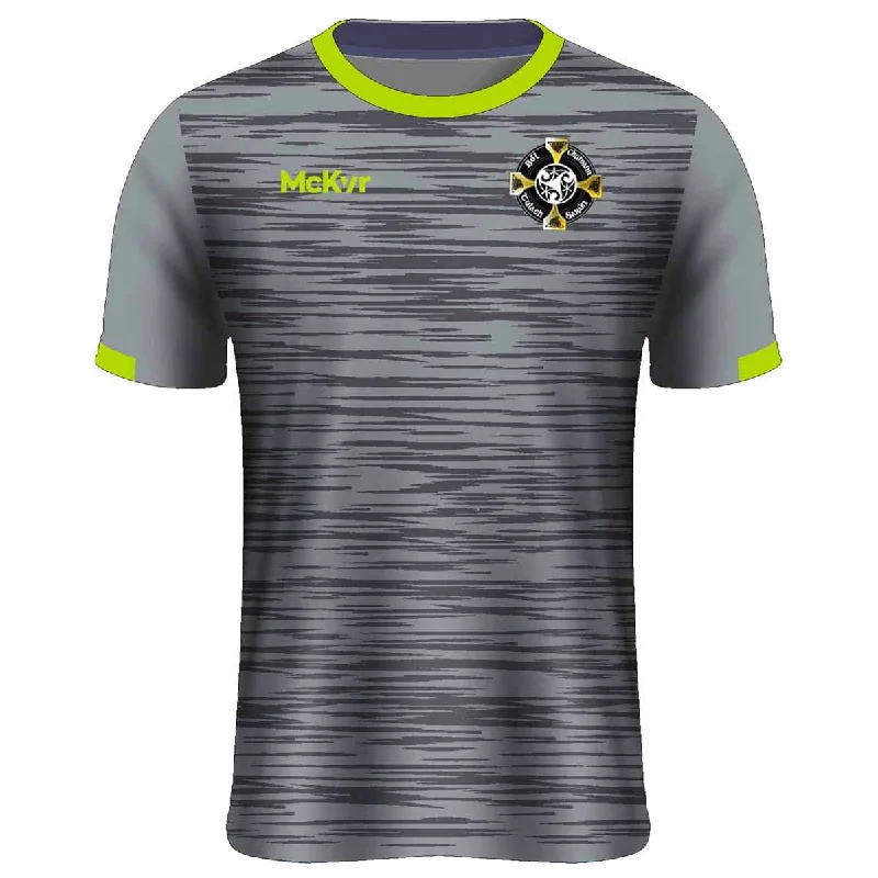 Mc Keever Tullysaran Road Bowls Training Jersey - Adult - Gunmetal/Green Floral Jersey Blouse Mc Keever Tullysaran Road Bowls Training Jersey - Adult - Gunmetal/Green Floral Jersey Blouse
