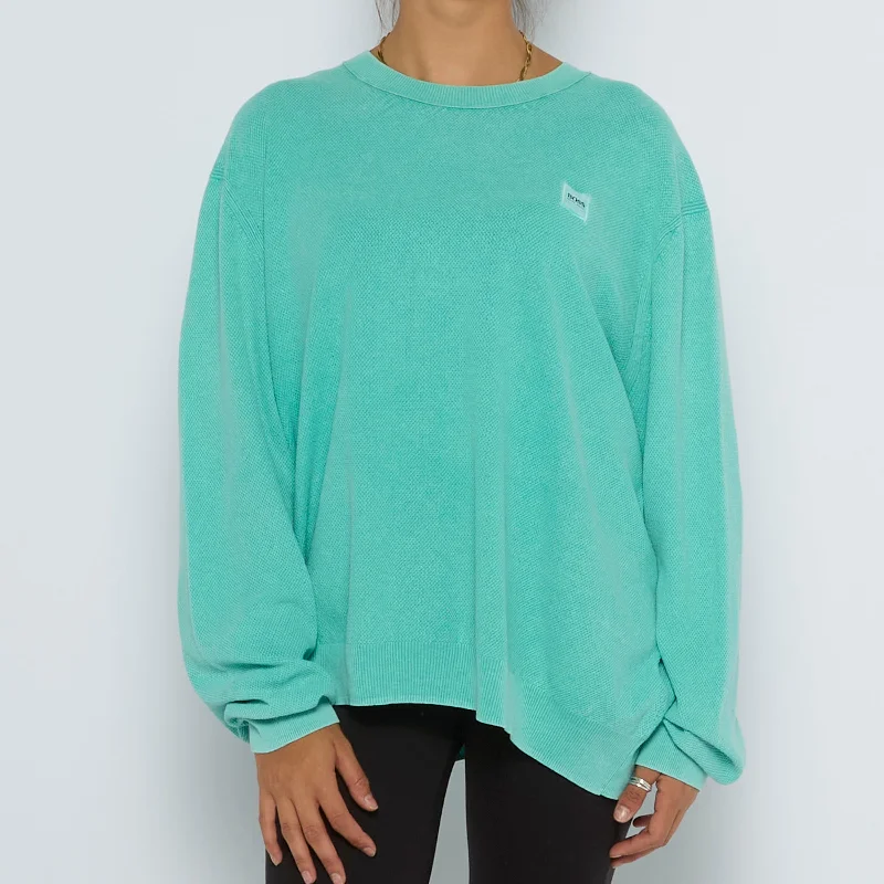 Hugo Boss Crew Neck Sweater - UK 18 Fitted Loose Oversized