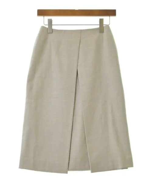 HERMES Knee length skirts a-line skirt cut