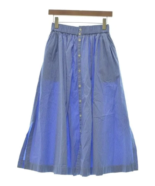 Gymphlex Knee length skirts denim skirt durable