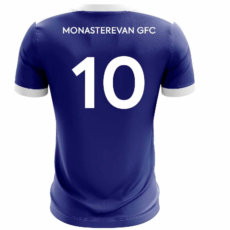 Mc Keever Monasterevan GFC Numbered Playing Jersey 3 - Adult - Royal Festive Jersey Tee Mc Keever Monasterevan GFC Numbered Playing Jersey 3 - Adult - Royal Festive Jersey Tee