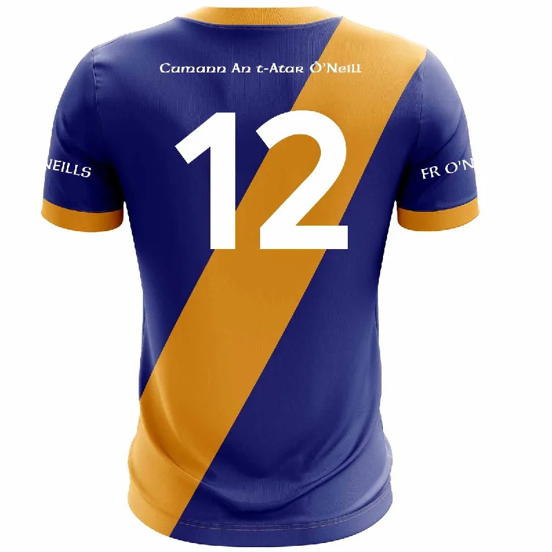 Mc Keever Fr O'Neills GAA Numbered Away Jersey - Adult - Royal Recycled Jersey Tee
