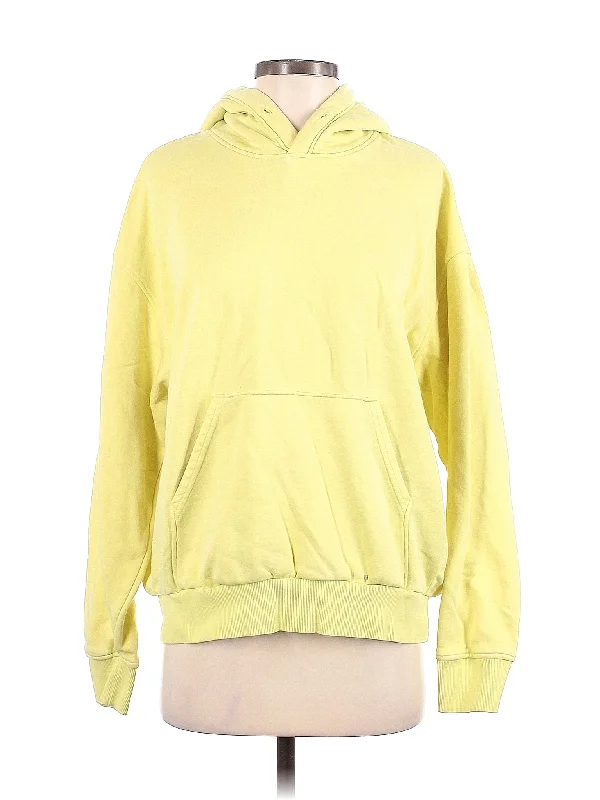 Sweatshirt Hoodie with High-Low Hem Asymmetrical Trendy