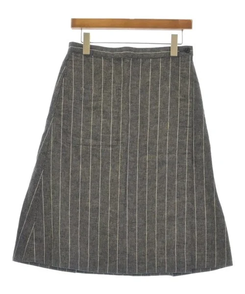 MHL. Knee length skirts elastic waist skirt