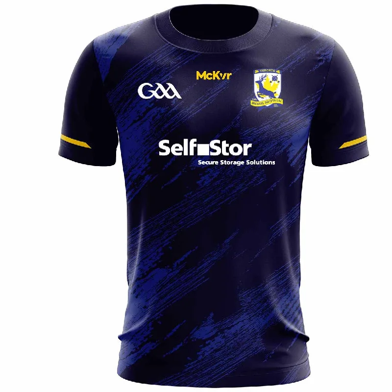 Mc Keever Toronto Michael Davitts GAC Training Jersey 2 - Adult - Navy/Royal Player Fit Metallic Jersey Tee Mc Keever Toronto Michael Davitts GAC Training Jersey 2 - Adult - Navy/Royal Player Fit Metallic Jersey Tee