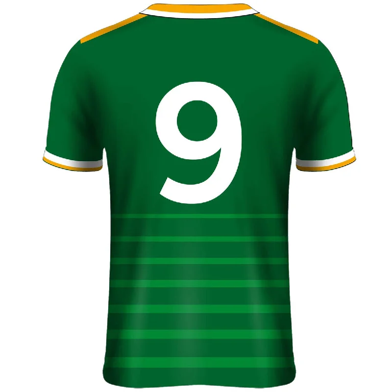 Mc Keever Millstreet GAA - Cork Numbered Match Jersey - Womens - Green Navy Blue Jersey Tee Mc Keever Millstreet GAA - Cork Numbered Match Jersey - Womens - Green Navy Blue Jersey Tee