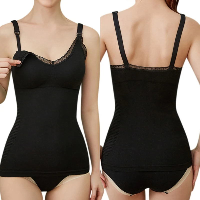 2023 Summer Maternity Clothes Breastfeeding Vest Tops Solid Clolor Sleeveless Nursing Clothes Plus Size Women Pregnant Tank scoop neck tank 2023 Summer Maternity Clothes Breastfeeding Vest Tops Solid Clolor Sleeveless Nursing Clothes Plus Size Women Pregnant Tank scoop neck tank