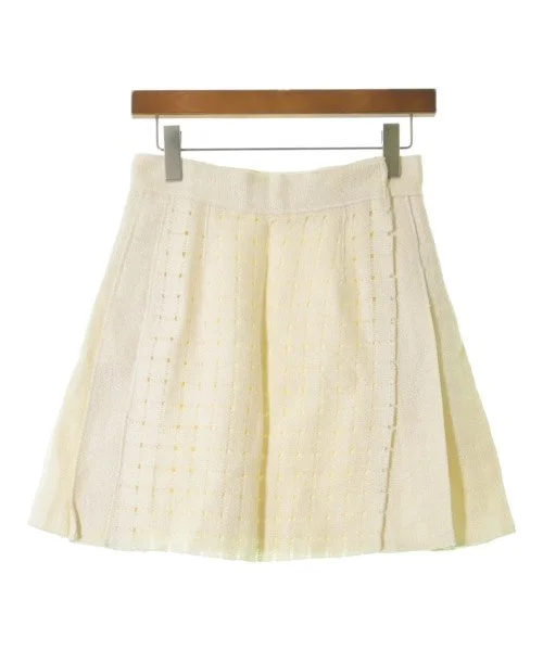 ERMANNO SCERVINO Knee length skirts linen skirt relaxed