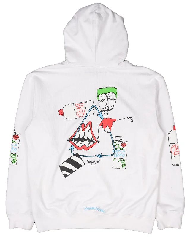 Matty Boy "Retro Cycle" Hoodie Cotton Hoodie Fleece Lining Warmth