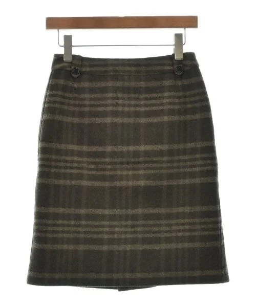 MAX MARA WEEK END LINE Knee length skirts velvet skirt sumptuous