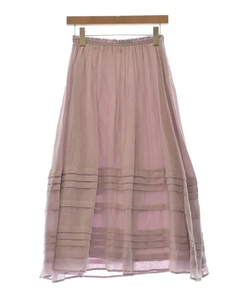 COLLECTIVA Knee length skirts cashmere skirt soft