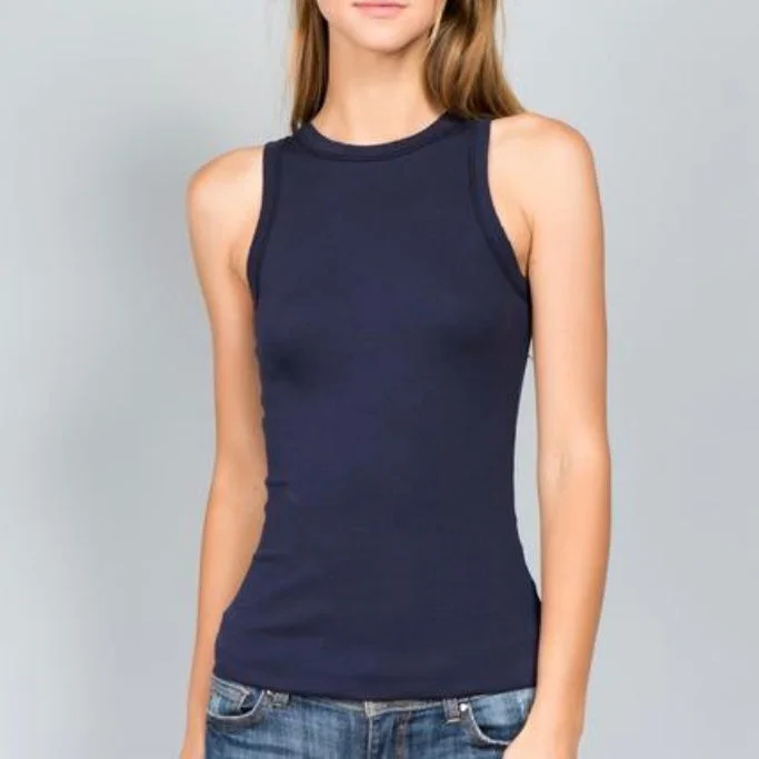 CC CROWN JEWEL CALISTOGA CREW TANK chic tank top