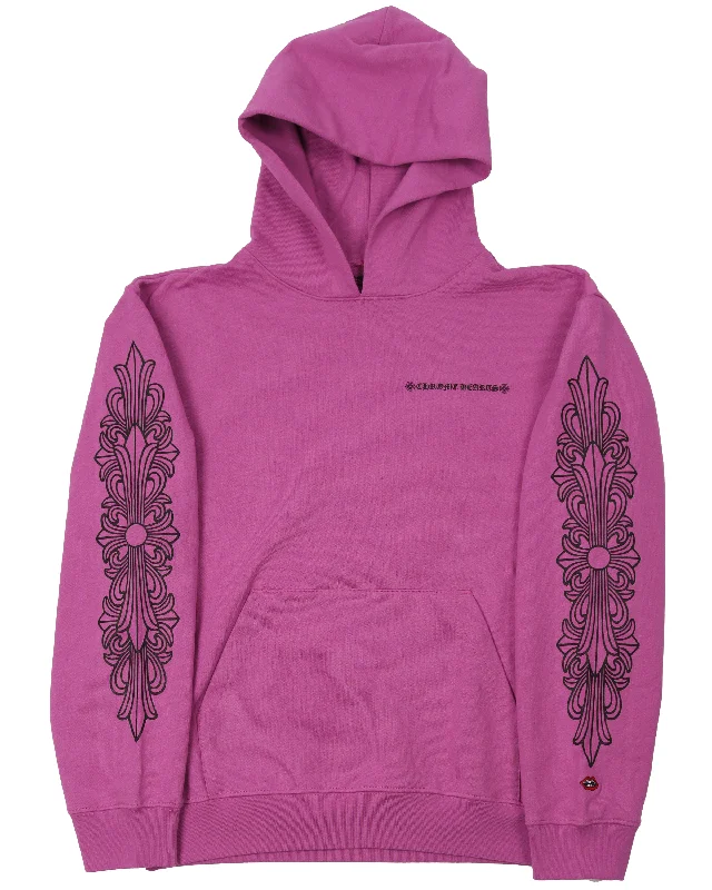 Matty Boy Spider Web Hoodie Hoodie with Hem Embroidery Detailed Premium