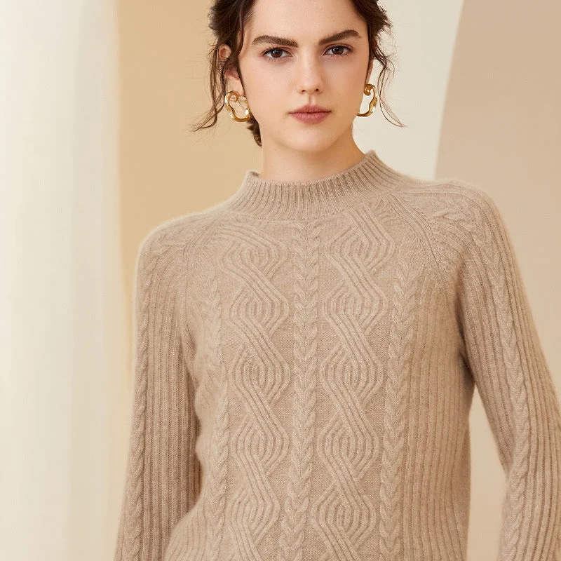 Cashmere Sweater for Women Mock neck Long Sleeve Warm Cashmere Sweater Long Sweater Short Sweater Cropped Sweater Cashmere Sweater for Women Mock neck Long Sleeve Warm Cashmere Sweater Long Sweater Short Sweater Cropped Sweater