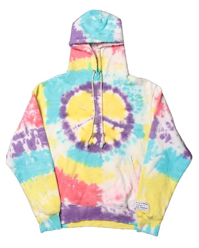 Tye Die Hoodie Hoodie with Gradient Ombre Colorful