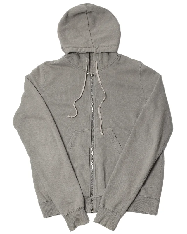 Jason Zip-Up Hoodie Hoodie Jacket Zipper Layering