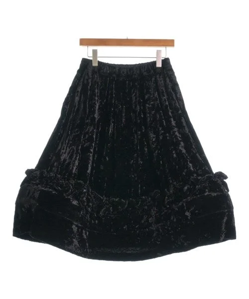 COMME des GARCONS COMME des GARCONS Knee length skirts velvet skirt luxury