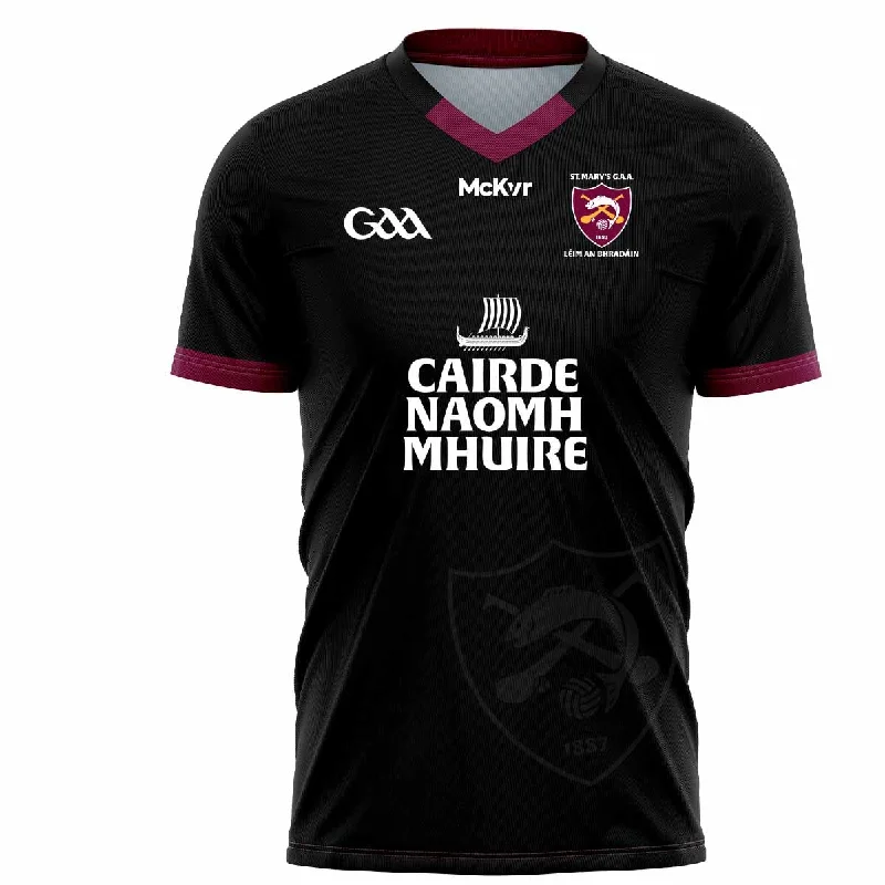 Mc Keever St Marys GAA Leixlip Goalkeeper Jersey - Adult - Black Budget-Friendly Jersey Tee Mc Keever St Marys GAA Leixlip Goalkeeper Jersey - Adult - Black Budget-Friendly Jersey Tee
