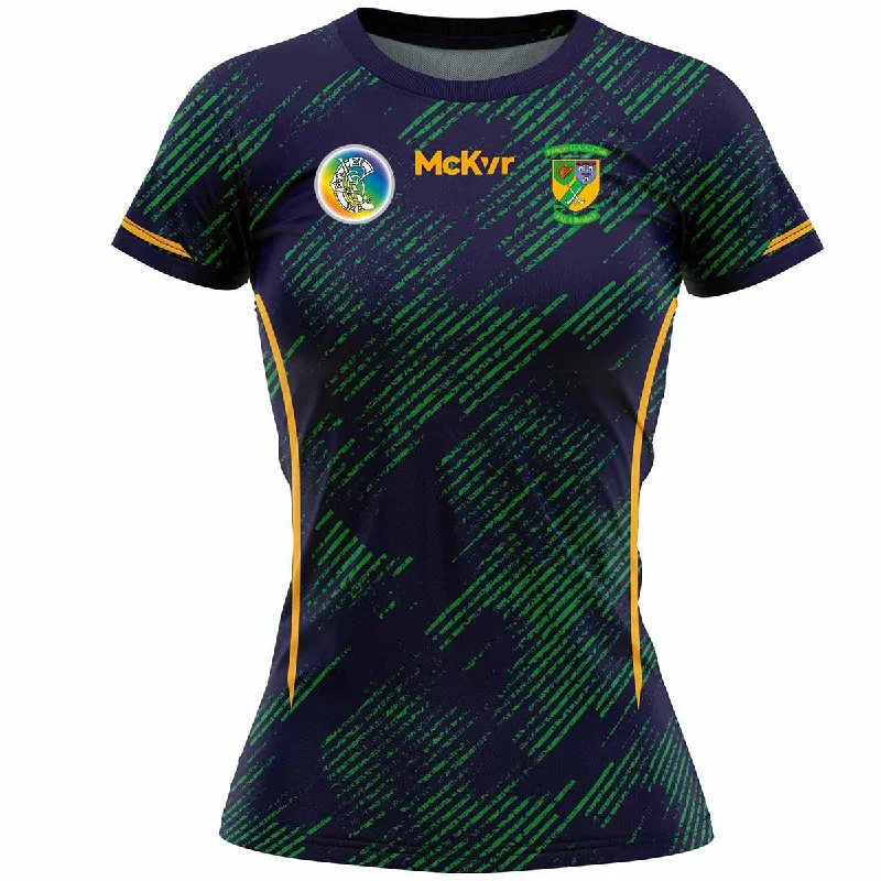 Mc Keever Faughs Camogie Training Jersey - Womens - Navy Design 2 Autumn Jersey Shirt Mc Keever Faughs Camogie Training Jersey - Womens - Navy Design 2 Autumn Jersey Shirt