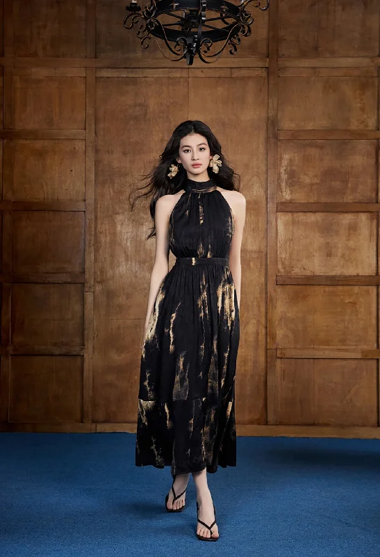 Elegant  Long Formal Swing Evening Dress empire Waist empire