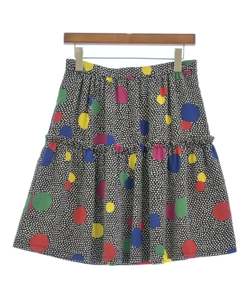 BOUTIQUE MOSCHINO Knee length skirts velvet skirt rich