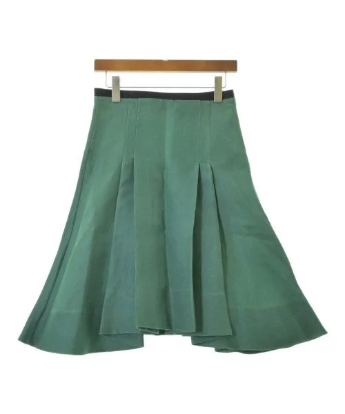 MARNI Knee length skirts leather skirt bold