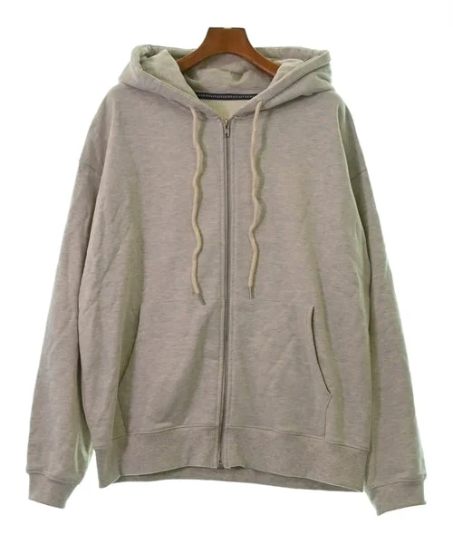 AIVER Hoodies Hoodie with Exposed Zipper Edgy Industrial