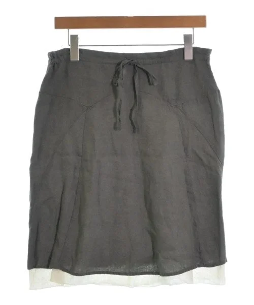 TRANSIT PAR-SUCH Knee length skirts linen skirt relaxed