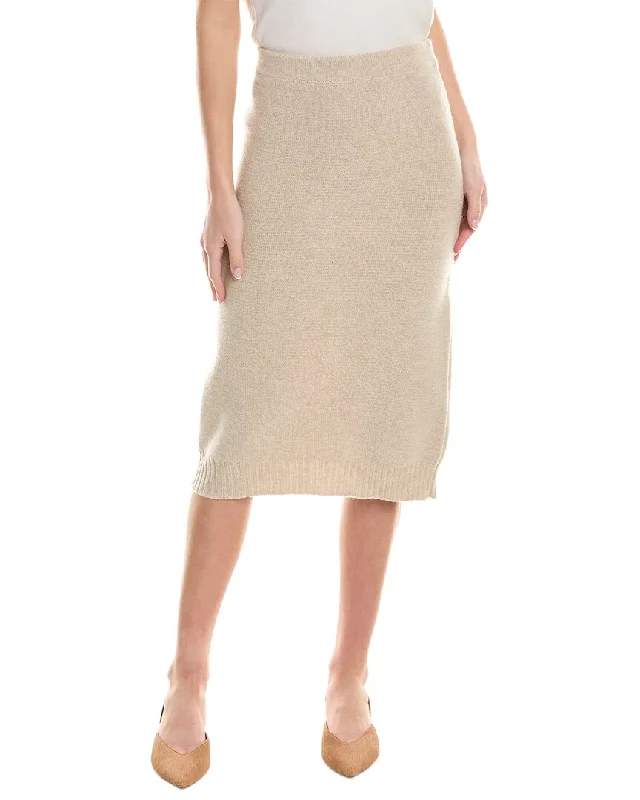 Oscar de la Renta Wool Skirt chiffon skirt airy