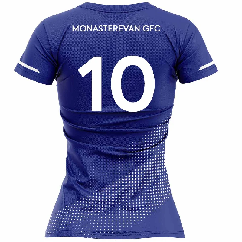 Mc Keever Monasterevan GFC Numbered Playing Jersey 1 - Womens - Royal Stylish Jersey Top