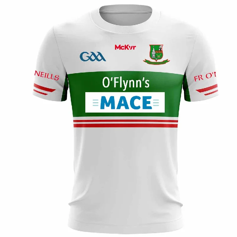 Mc Keever Fr O'Neills GAA Third Jersey - Adult - White High-End Jersey Tee