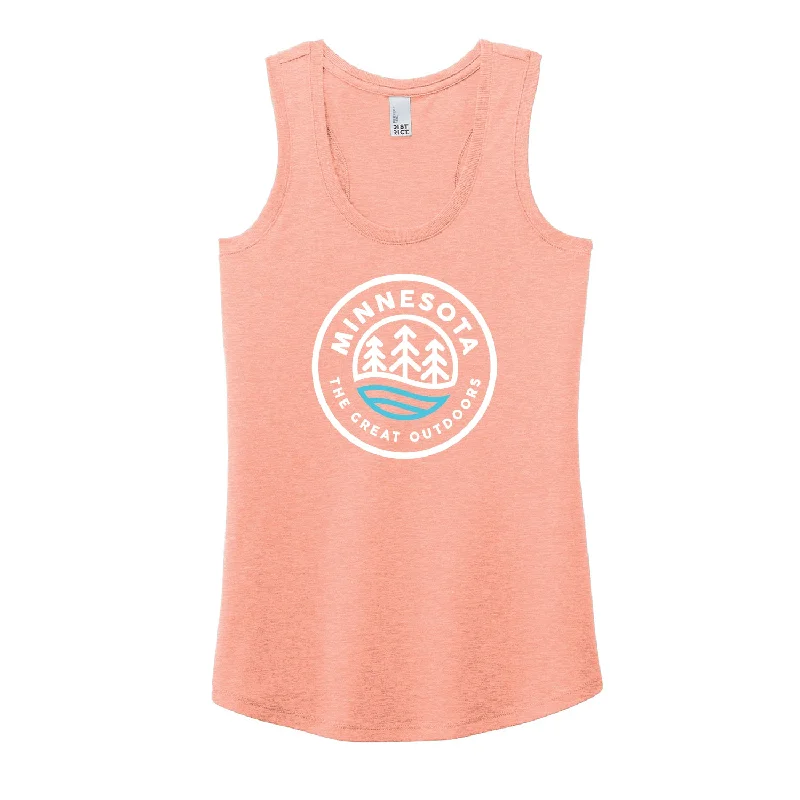 Heathered Dusty Peach