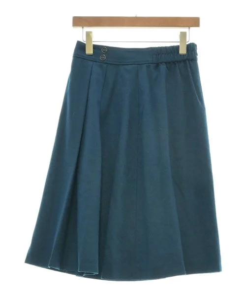 Reflect Knee length skirts cashmere skirt plush