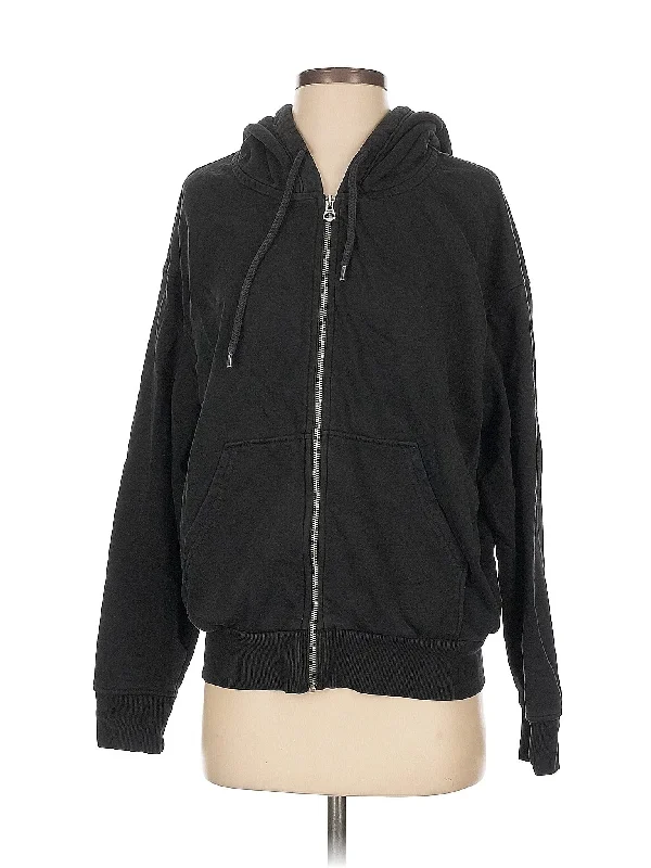 Zip Up Hoodie Hoodie with Magnetic Closure Innovative Modern