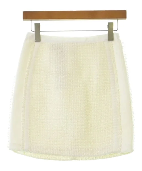 EMPORIO ARMANI Knee length skirts linen skirt airy