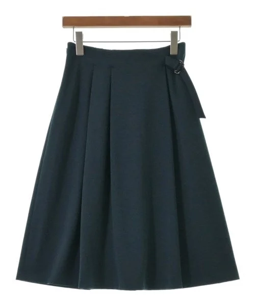 Reflect Knee length skirts elastic waist skirt