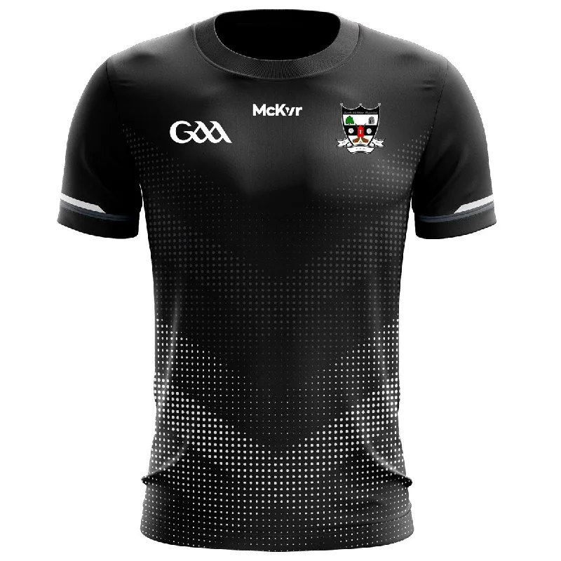 Mc Keever St Oliver Plunketts Cork GAA Training Jersey 2 - Adult - Black/Grey Geometric Jersey Top Mc Keever St Oliver Plunketts Cork GAA Training Jersey 2 - Adult - Black/Grey Geometric Jersey Top